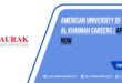 American University of Ras Al Khaimah Careers