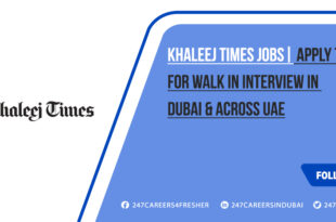 Khaleej Times Jobs