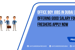 Office Boy Jobs In Dubai