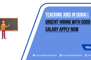 Teaching Jobs in Dubai