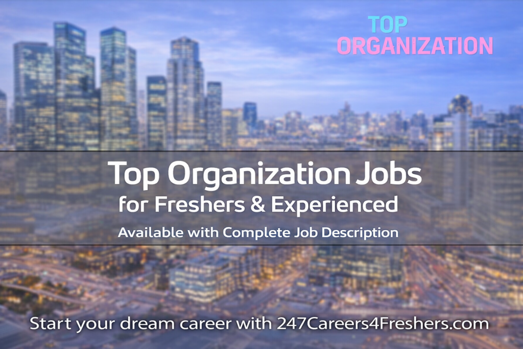 Top Organization Jobs