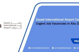 Zayed International Airport Terminal A Jobs